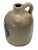 Excellent Small 1 Gallon Antique American Blue Decorated Stoneware Spirts Jug by N. A. White & Son in Utica N. Y. 1870s For Sale - Image 12 of 18
