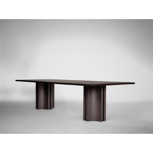 Aperta c1 db 280 american walnut rectangular dining table by mokko amsterdam dimensions: d 90 x w 280 x h 75 cm....