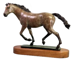 Bronze Horse Sculpture Equine Art Statue “Free Spirit” Limited Edition
