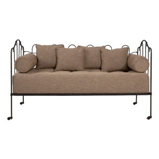 19th Century France Black Iron Daybeds For Sale