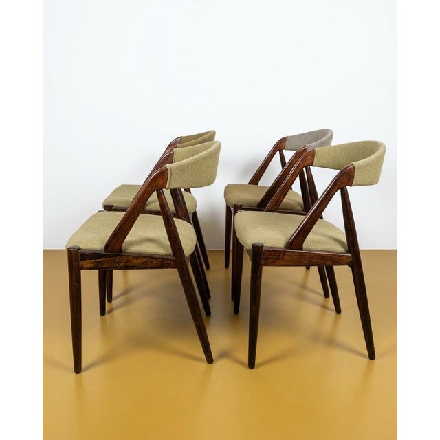 Vintage Danish N.31 Chairs attributed to Kai Kristiansen, 1950s, Set of 4 For Sale - Image 4 of 4