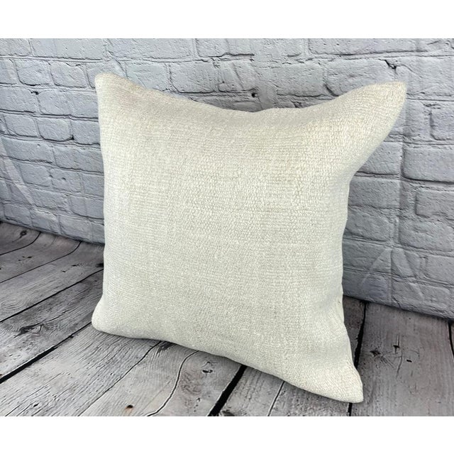 Vintage Pillow Case Turkish Hemp Pillow Decorative Hemp Pillow Dry cleaning only. PILLOW INSERT IS NOT INCLUDED
