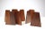 Mid-Century Modern Rosewood Bookends from Feldballes Møbelfabrik, 1960s, Set of 8 For Sale - Image 3 of 4