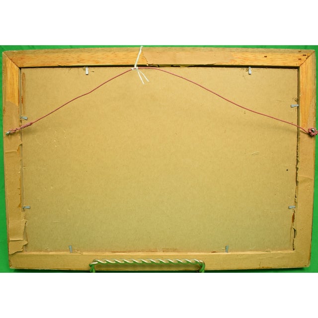 Paint Paul Desmond Brown Huntsman W/ Hounds C1947 Watercolor For Sale - Image 7 of 8