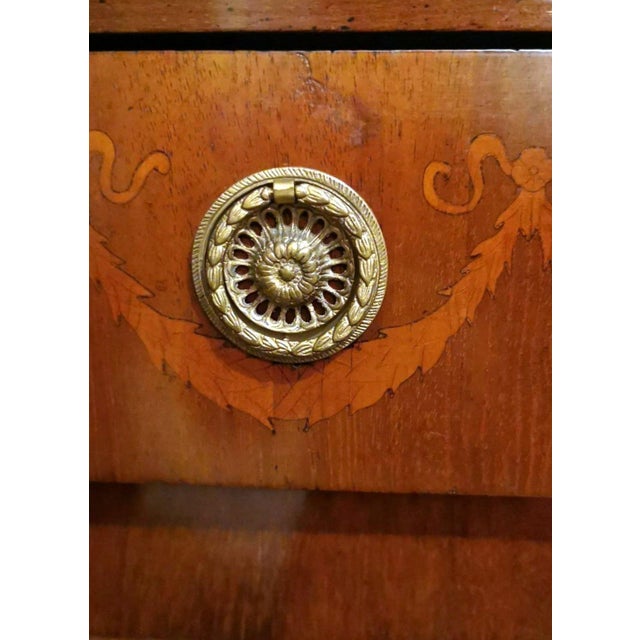 Late 19th Century Biedermeier Style Small Italian Cabinet For Sale - Image 9 of 13