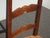 Brown Set of Four Antique French Country Brown Rush Ladderback Chairs For Sale - Image 8 of 18