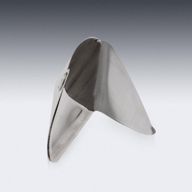 Vintage Silver Envelope Desk Card Holder and Pocket Case from Asprey & Co, 2006, Set of 2 For Sale - Image 18 of 18