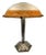 French Table Lamp with Silver Foot, 1930s For Sale