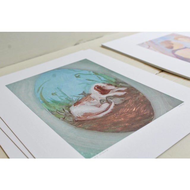 Michelle Farro Woodland Animals Wall Art Print by Michelle Farro For Sale - Image 4 of 9