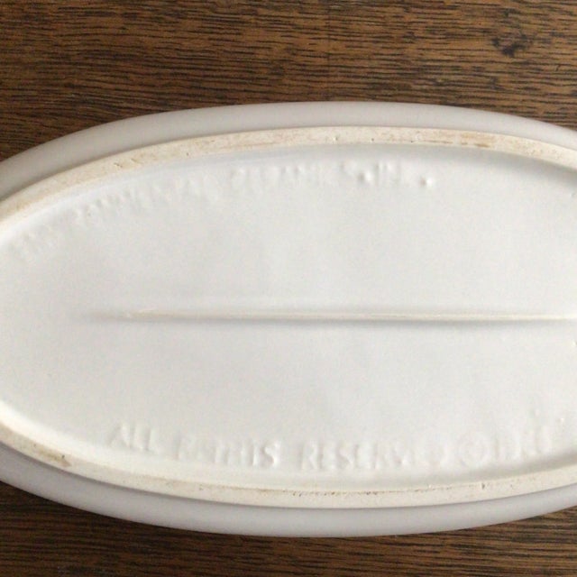 Fish Covered Casserole Baking Dish by Environmental Ceramic Inc. Of San Francisco 1966 For Sale - Image 11 of 13