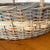 Wood Vintage Gray Gathering Basket With Bunny Rabbit Motif For Sale - Image 7 of 11