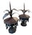Elevate your estate, garden landscape, or grand interior with this exceptional pair of vintage architectural finials....