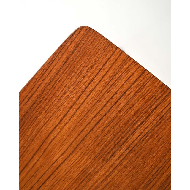 Scandinavian Teak Coffee Table with Magazine Rack, 1960s For Sale - Image 4 of 7