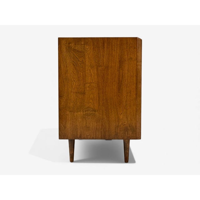 Edmond J Spence, Swedish Modern, Maple, Rare Wave Dresser, 1950s For Sale - Image 10 of 13