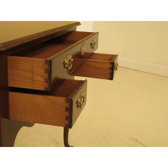 Kittinger Historic Newport Mahogany Lowboy For Sale - Image 9 of 13