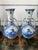 PAIR Petite Vintage Delft Vases Blue & White Windmilll Hand Painted Bud Vases. Direct from Holland, a charming pair of...