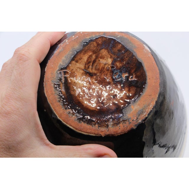 Ceramic Art Deco Ceramic Vase by Paul Jacquet for Primavera, 1930s For Sale - Image 7 of 8