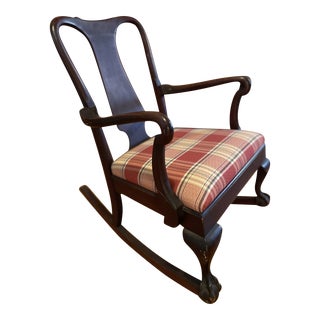 Early 20th Century Antique Rocking Chair For Sale