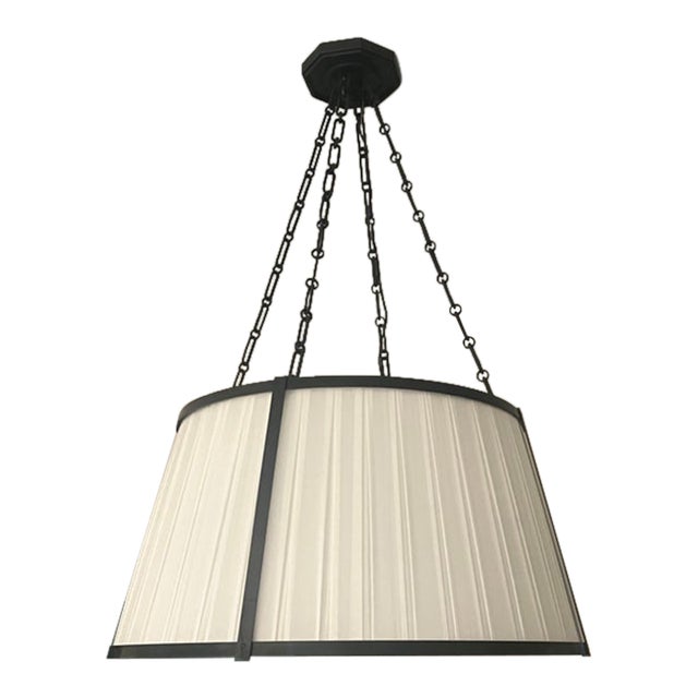 Ralph Lauren Home for Visual Comfort Windsor Large Hanging Shade Chandelier-Bronze-Rl 5252 For Sale
