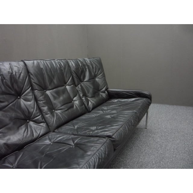 Leather Sofa by Roland Rainer, 1960s For Sale - Image 6 of 18