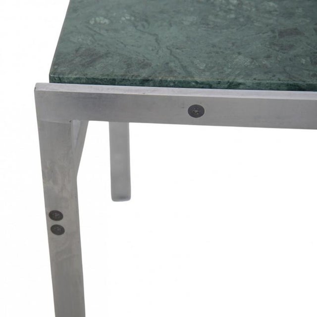 Side Table in Green Marble from Fabricius and Kastholm, 1960s For Sale - Image 9 of 16