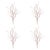 Rustic Glittered Twig Branch (Set of 4) For Sale - Image 3 of 3