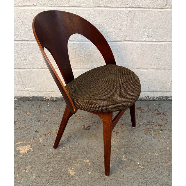 Set of Four Unique Mid-Century Bentwood Dining Chairs For Sale - Image 4 of 12