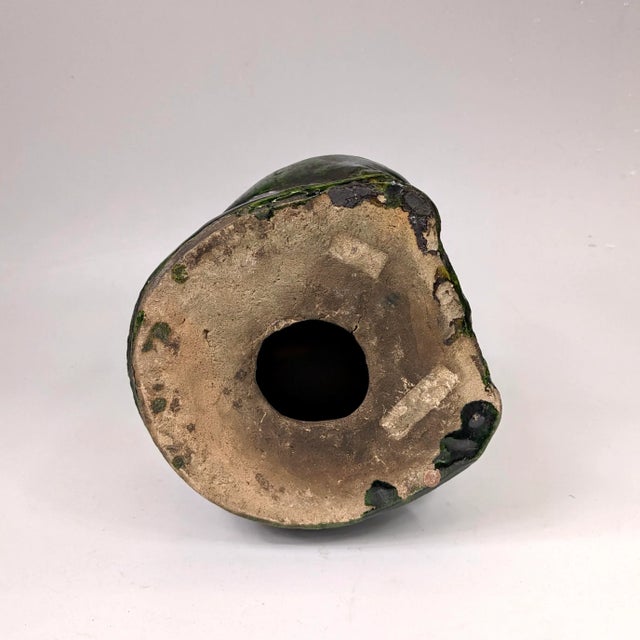 19th Century Japanese Finely Sculpted Figurine Ceramic God of Longevity For Sale - Image 4 of 7