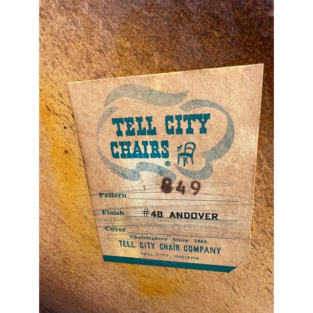 Tell City Hard Rock Maple Tables a Pair . These tables come with a bottom shelf along with a drawer and in great shape for...