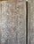 1920s Hand-Carved Tree of Life Wood Door Panel | Vintage Whitewashed Wooden Wall Art 80x36 For Sale - Image 5 of 10