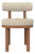 Moca Chair in Safire 14 Fabric and Smoked Oak by Studio Rig for Collector For Sale