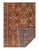 Traditional Pasargad DC Rust Handmade Antique Mahal Rug For Sale - Image 3 of 3