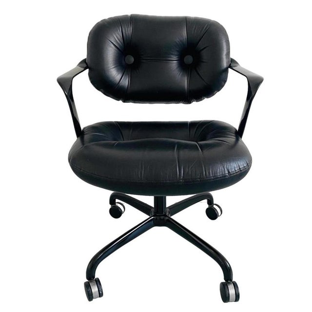 Mid-Century Modern Model 2328 Desk Chair by Bruce Hannah and Andrew Morrison for Knoll, 1970s For Sale - Image 3 of 12