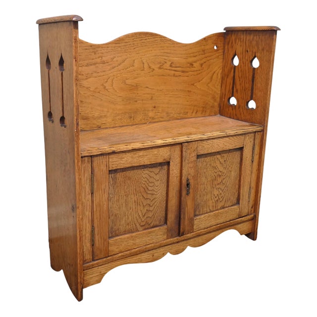 Arts and Crafts Wall Cabinet, 1890 For Sale