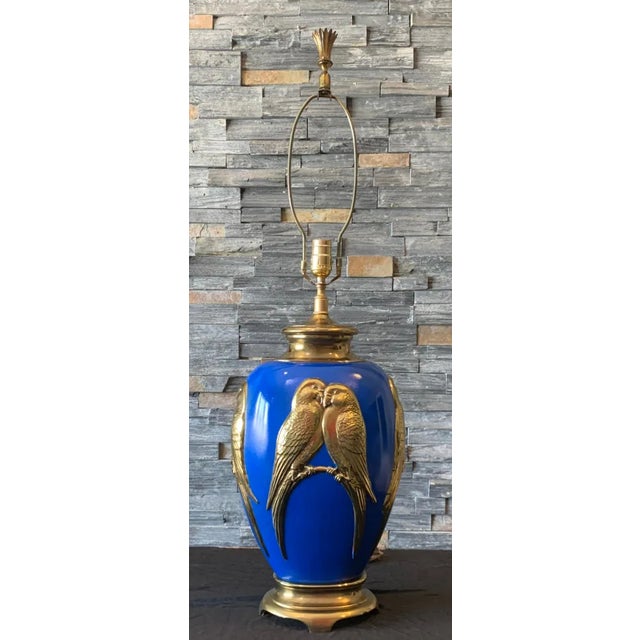 This exquisite vintage urn-shaped brass lamp is a stunning fusion of classic elegance and contemporary flair. With a...