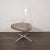 Animal Skin Mid-Century Modern Lucite, Metallic Leather and Chrome X- Form Side Chair For Sale - Image 7 of 7