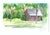 2011 watercolor of Bernheim Arboretum in Kentucky. Signed illegibly and date June 2011 lower right. Combined shipping...