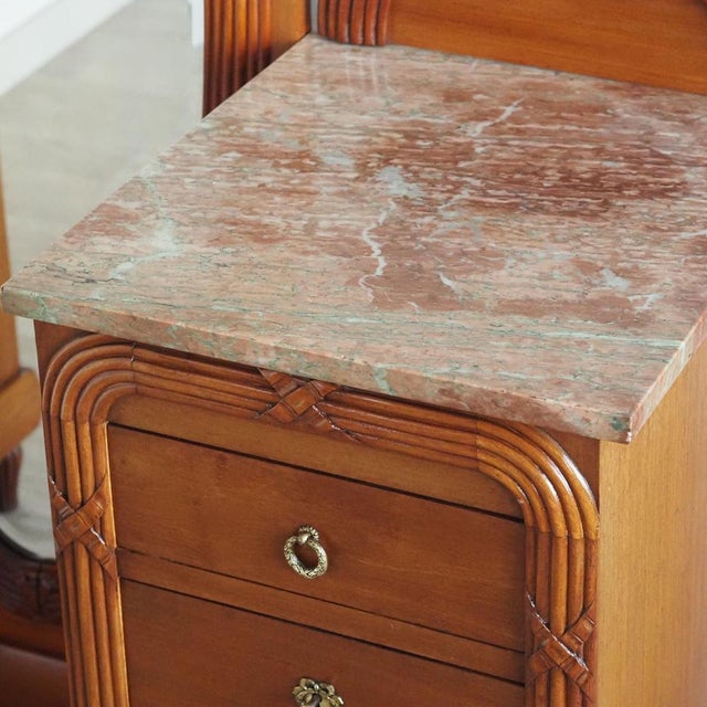 Dressing Table with Mirror, 1890s For Sale - Image 6 of 18