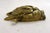 Small Paperweight Sculpture of a Dead Bird in Gilt Bronze or Brass, Early 20th Century For Sale - Image 12 of 13