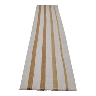 Organic Vintage Kilim Runner For Sale