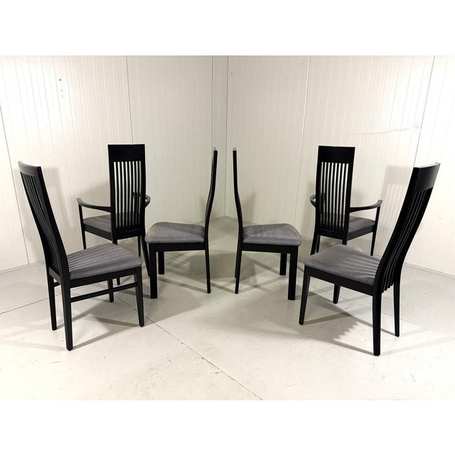 1990s Chairs by Bandelow for Tonon, 1980s, Set of 6 For Sale - Image 5 of 18