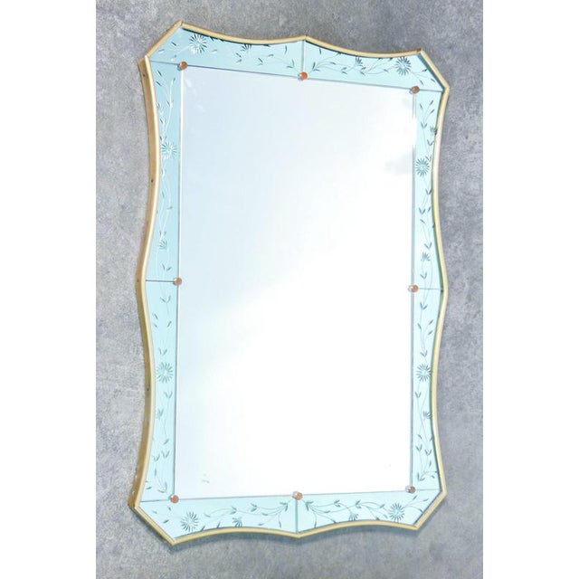 Console Table with Mirror from Cristal Art, 1950s, Set of 2 For Sale - Image 3 of 18