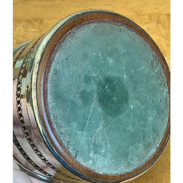 Vintage Silverplate Wine Coaster For Sale - Image 15 of 15