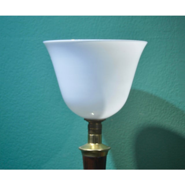 French Art Deco Lamp from Mazda Brand For Sale - Image 3 of 13