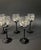 1950s Vintage French Hand-Decorated Glasses, 1950s, Set of 6 For Sale - Image 5 of 13