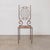 Mid 20th Century French Neoclassical Iron and Woven Accent Chair For Sale - Image 4 of 11