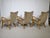 Mid-Century Modern Lounge Chairs with Velour Fabric, 1960s, Set of 3 For Sale - Image 4 of 11
