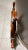 Burnt Umber Mid 20th Century Scandinavian Solid Teak Yacht Wheel With Heavy Brass Hub For Sale - Image 8 of 13