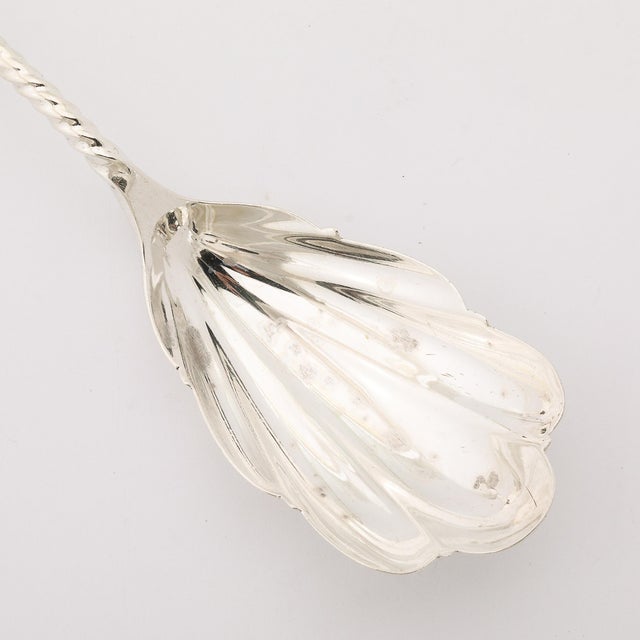 Arts & Crafts Movement Sterling Silver Sugar Spoon Signed Whiting Manufacturing For Sale - Image 4 of 8