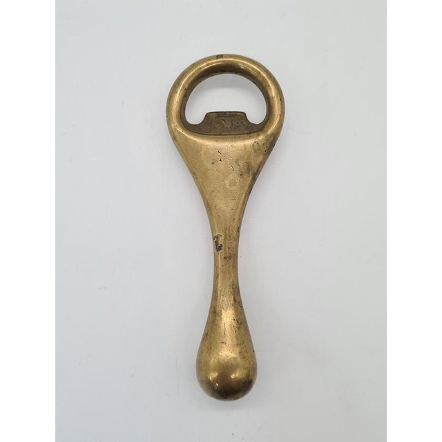 Vintage Brass Bottle Opener, 1960s For Sale - Image 6 of 7